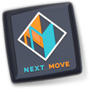 Next Move logo de marque